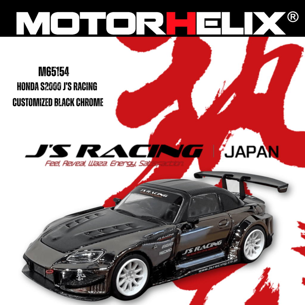 Honda S2000 J's Racing Black Chrome M65154 | Hanz Driven