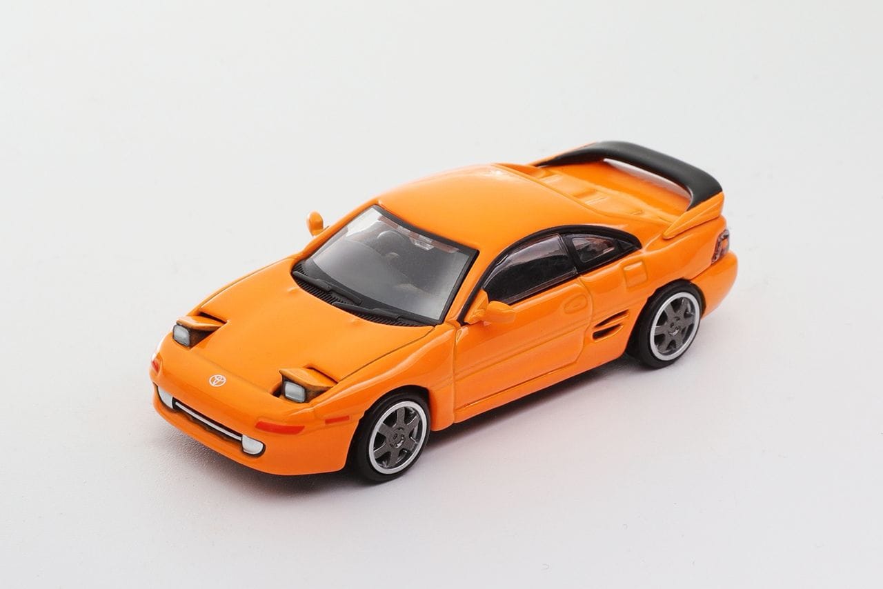 MR2 SW20 Orange DCT 1/64 scale – Hanz Driven