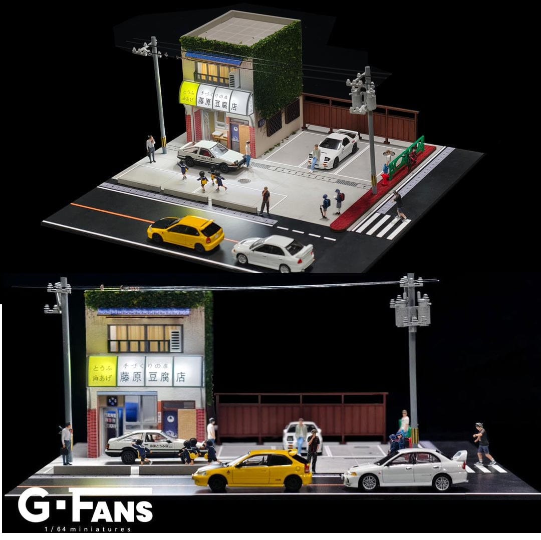 店舗用品 Yoshio Fujiwara Initial D 藤原豆腐店牌Fujiwara Tofu Shop C61033W | Playable Creation