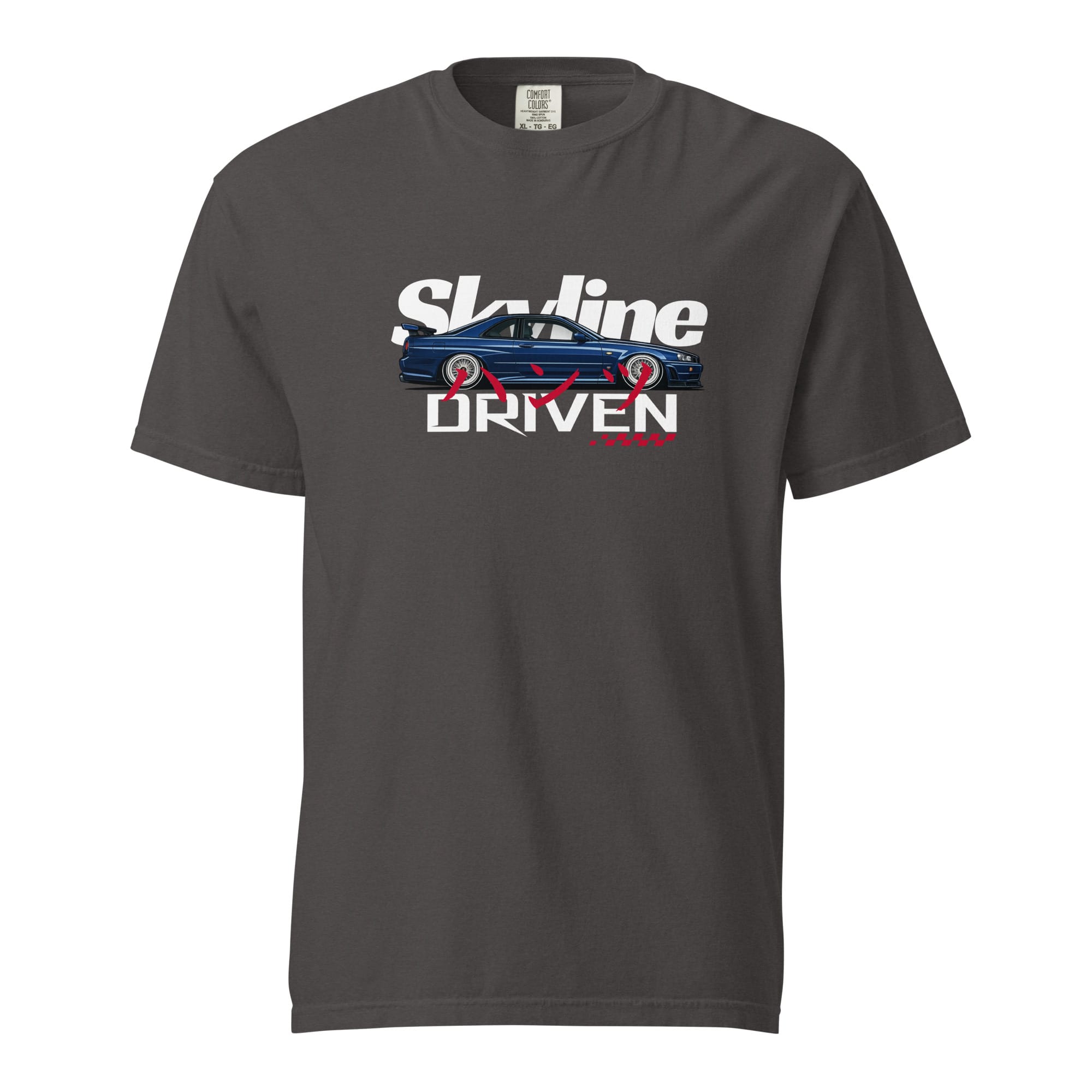 Nissan Skyline R34 Heavyweight T-shirt – Hanz Driven