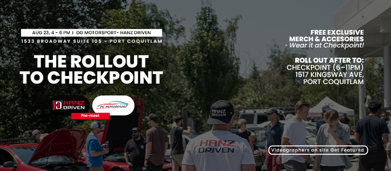The Rollout to Checkpoint: A Hanz Driven Pre-Meet at DG Motorsport 23 Aug 2025