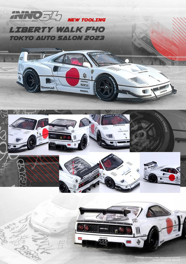 Liberty Walk's Bold Take on the Ferrari F40 – Hanz Driven