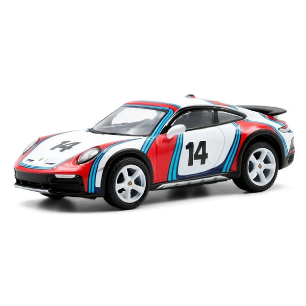 Porsche 911 992 Dakar Martini Rally 1978 Sparky Tiny Exclusive 1/64