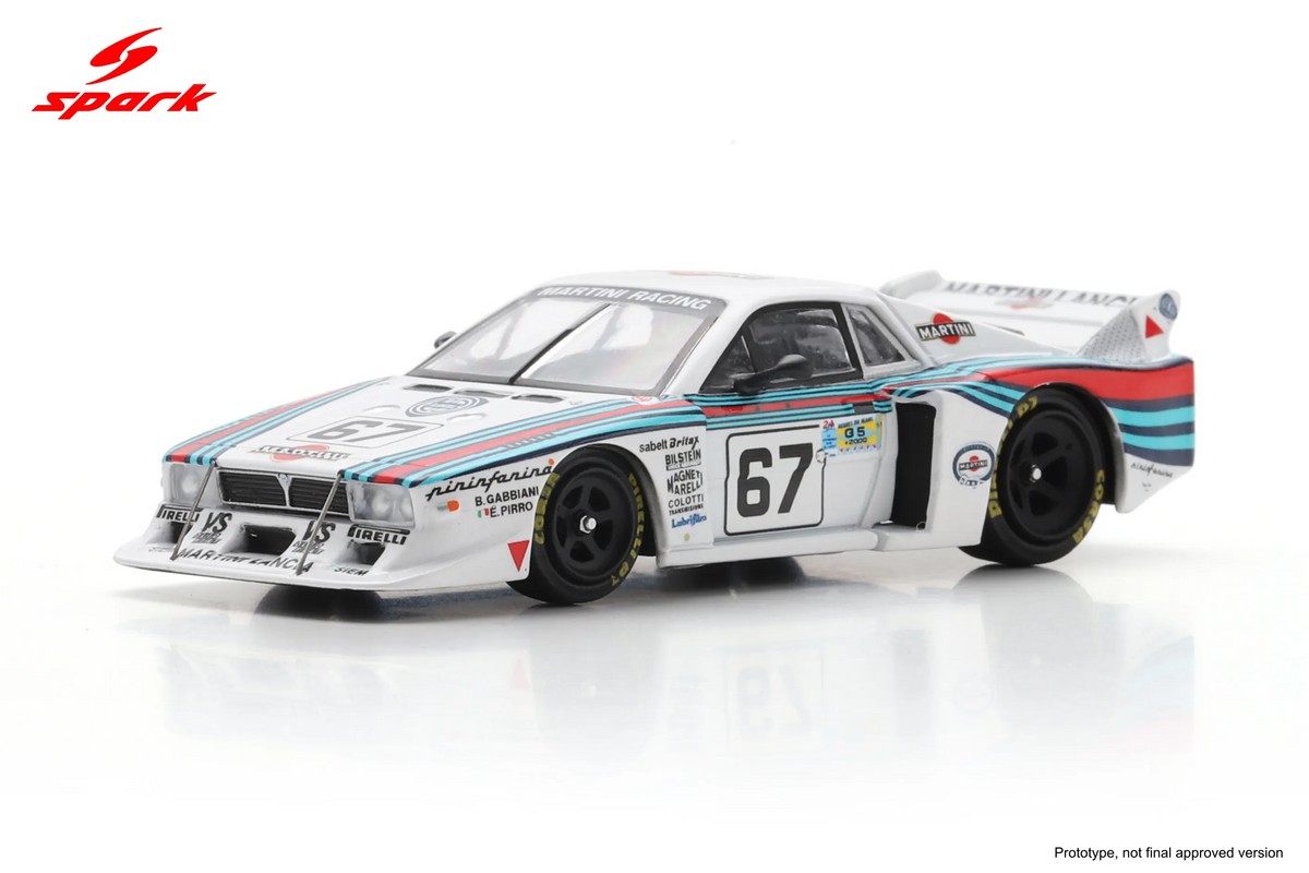 (PRE-ORDER) Lancia Beta Montecarlo Turbo No. 67 Le Mans 24H 1981 Spark 1/64 64S152