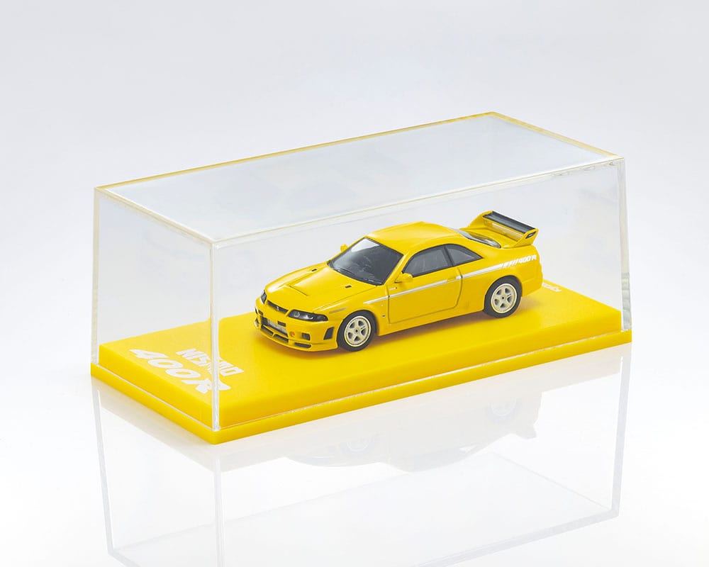Nissan Nismo 400 R MOTN LED Base Compatible Yellow Kyosho 1:64