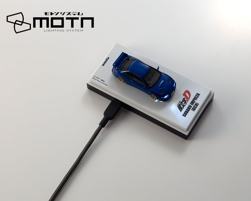 Initial D Subaru Impreza WRX STi MOTN LED Kyosho 1/64 | Hanz Driven 07133LD