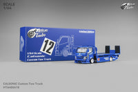 Custom Tow Truck Calsonic Blue Micro Turbo 1/64 scale MT6405A10