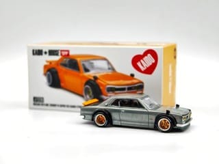Nissan Skyline 2000 GT-R (KPGC10) Kaido Street V2 – Yellow | Kaido House 1:64 KHMG228 Chase
