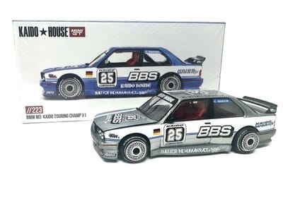 BMW M3 Kaido Touring Champ V1 Blue White | Kaido House 1:64 KHMG223 Chase