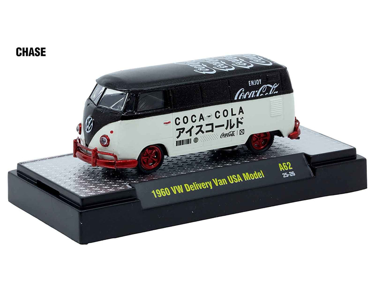 1960 VW Delivery Van Coca-Cola 1:64 | M2 Machines 52500-A62-25-26 Chase
