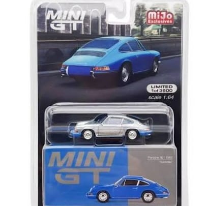 Chase Porsche 901 1963 Quickblau Mini GT 1/64 MGT00707-MJ Chase