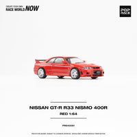 Nissan Skyline GTR R33 Nismo 400R Red Pop Race 1/64 PR640091