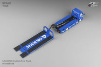 Custom Tow Truck Calsonic Blue Micro Turbo 1/64 scale MT6405A10