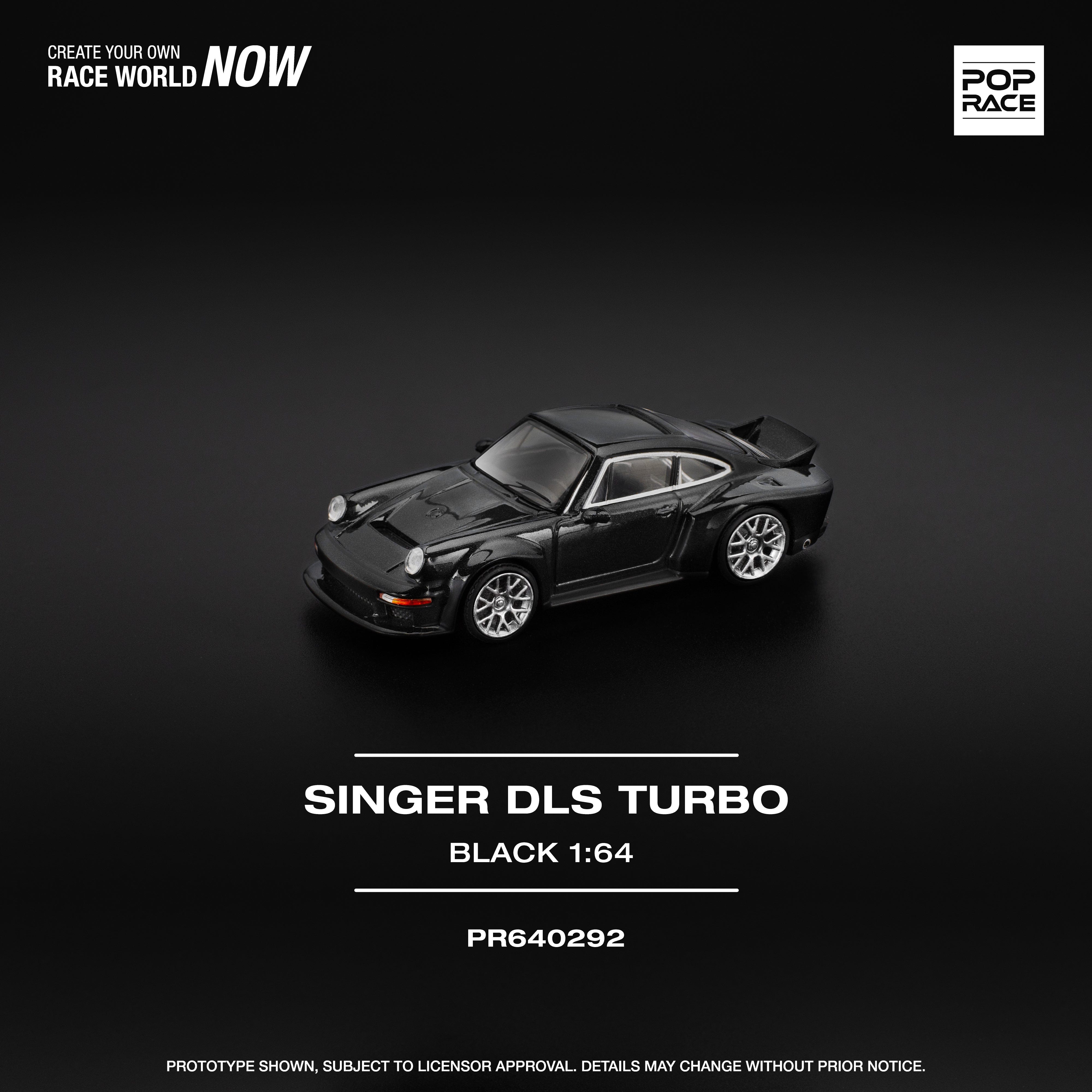 Porsche Singer DLS Turbo Study Track Orange 1/64 scale Pop Race