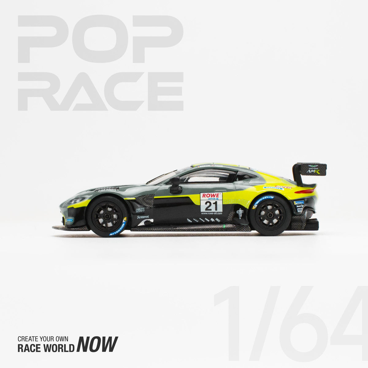 Aston Martin GT3 N24 2022 Pop Race 1/64 scale PR640089