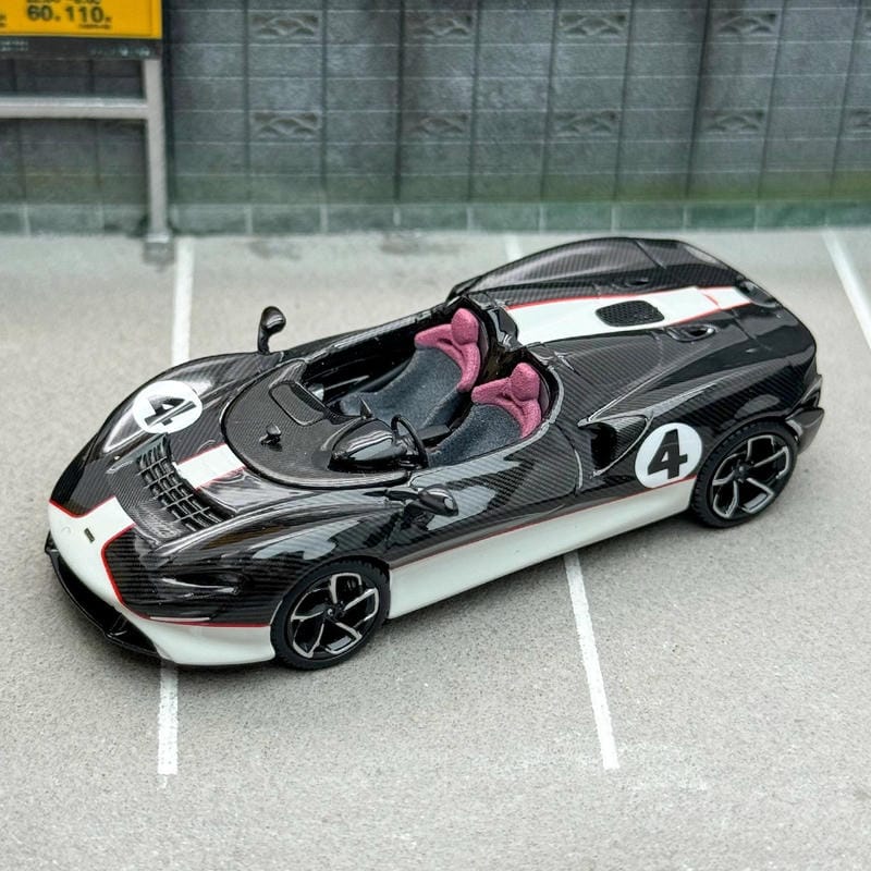 Mclaren Elva Carbon Black LCD Model