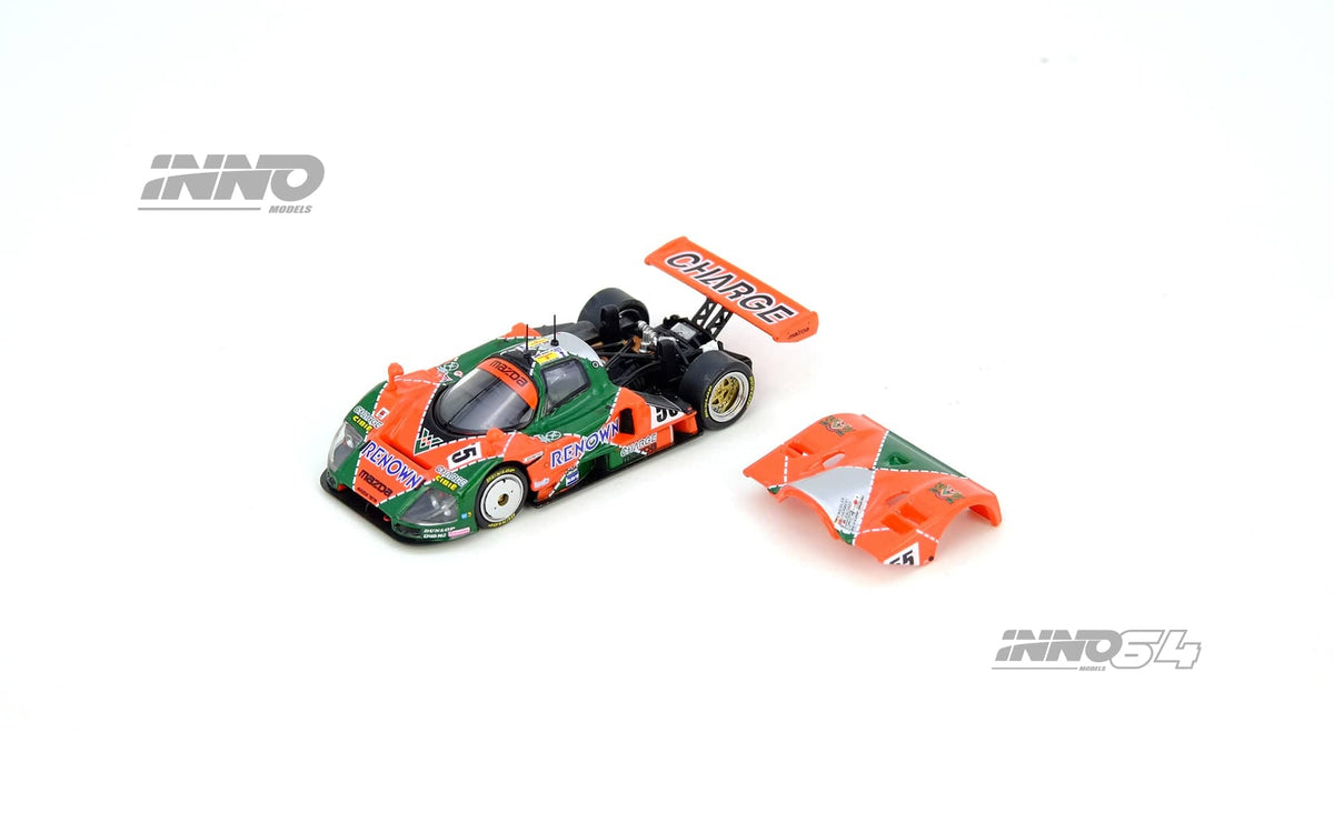 Mazda 787B Winner at 24 Hours Le Mans 1991 Inno64 1:64 scale