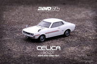 Toyota Celica 1600GT TA22 White Inno64 1/64 scale