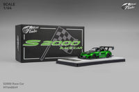 Custom Honda S2000 Metallic Green Micro Turbo 1/64 scale MT6408A9