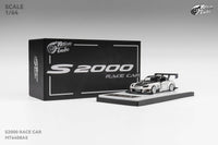 Honda S2000 Metallic White Micro Turbo 1/64 scale MT6408A5