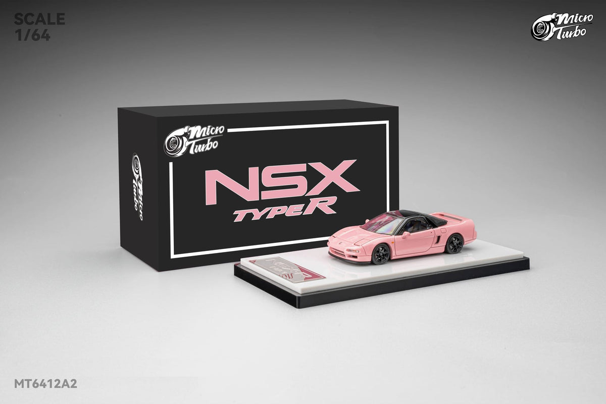 NSX-R NA1 Metallic Pink Micro Turbo 1/64 scale MT6412A2