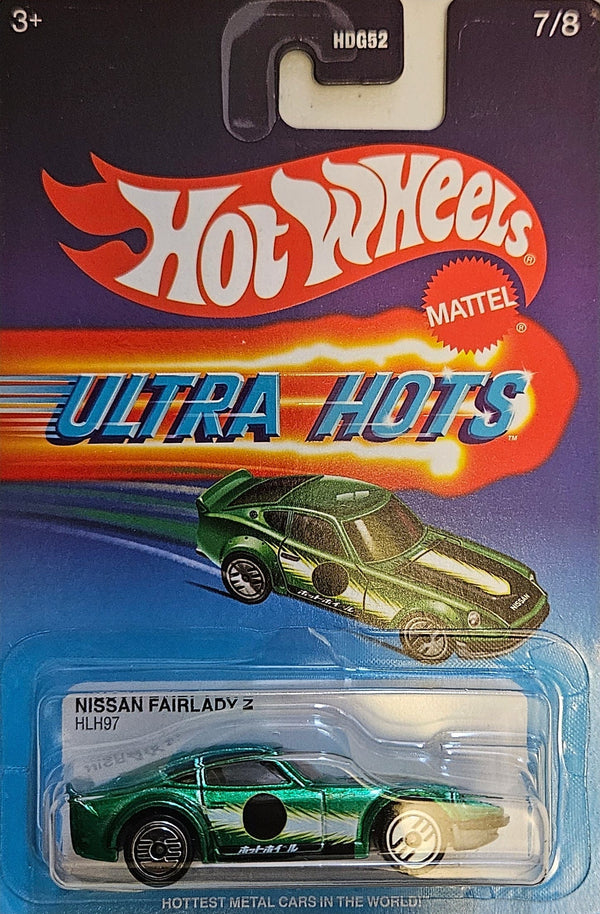 Nissan Fairlady Z Green Ultra Hots Hot Wheels 1/64 scale
