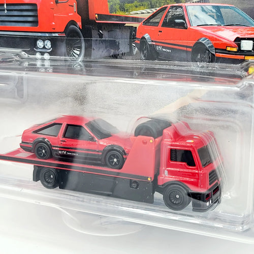 Hot Wheels Team Transport Street Fleet with Toyota Trueno AE86 Hot Wheels Team Transport Street Fleet with Toyota Trueno AE86