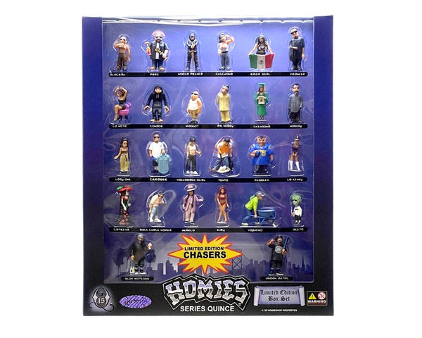Homies 1.75" Series 15 Quince Set Limited Edition 26x Pcs Set with Chase 2026