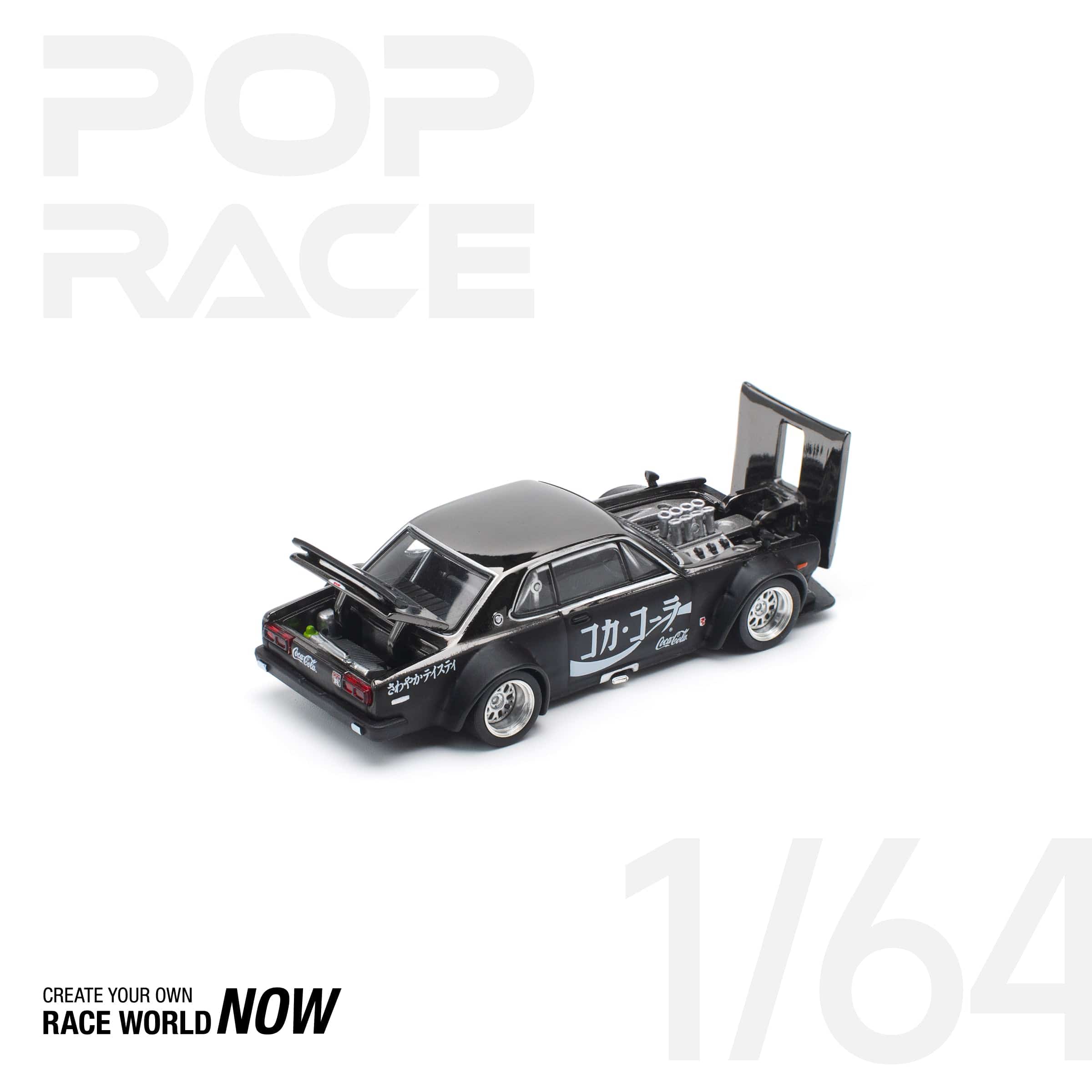 Pre-order) Skyline GT-R Drift Hakosuka Coca Cola Zero JP Black