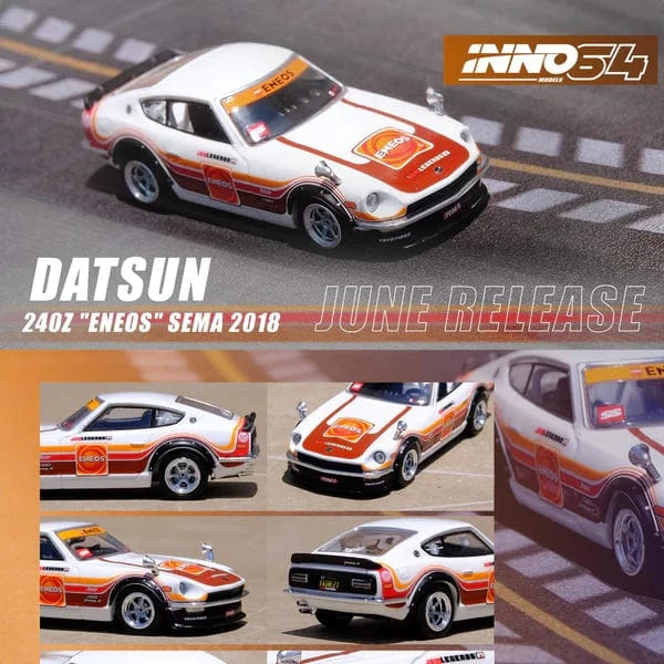 Datsun 240Z "ENEOS" Sema 2018 Inno64 1:64 scale
