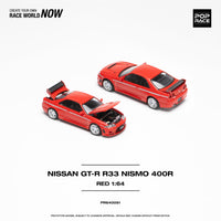 Nissan Skyline GTR R33 Nismo 400R Red Pop Race 1/64 PR640091