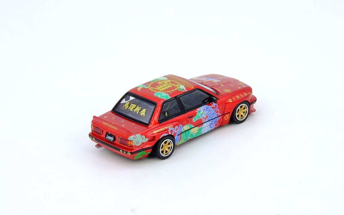 Pandem Rocket Bunny BMW E30 The Year Of The Horse 2026 Limited Edition Inno64 1:64