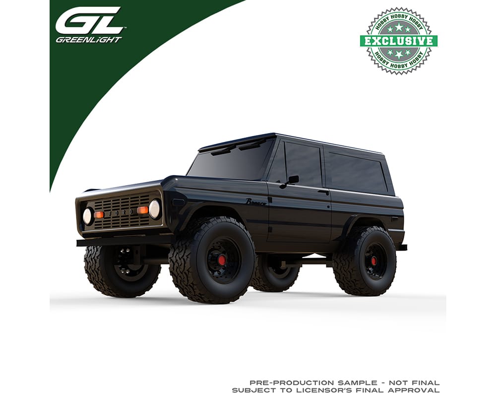 1977 Ford Bronco Lifted Blackout Greenlight 1/64 30626