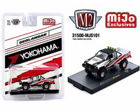 1985 Toyota 4x4 Pickup Yokohama Geolandar White M2 Machines 1/64 | Han 31500-MJS101