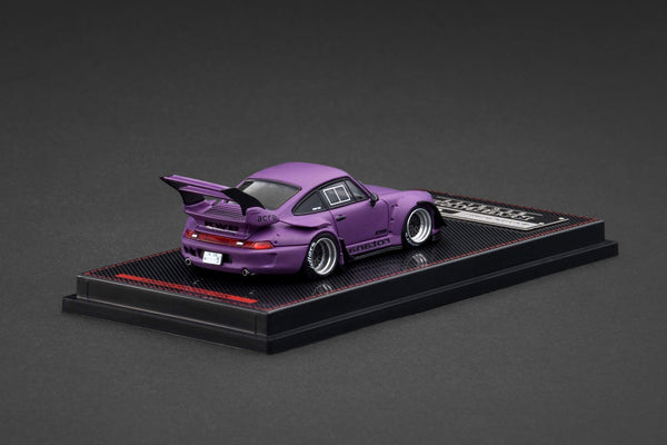  Porsche Rauh-Welt Begriff RWB 993 Black Ignition Model 1/64 scale