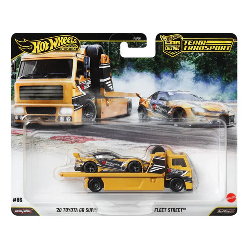 20 GR Supra and Fleet Street Hot Wheels Team Transport 2025 – Hanz