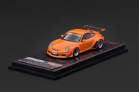 (PRE-ORDER) Porsche RWB 997 GT3 Orange Ignition Model 1/64 IG4100