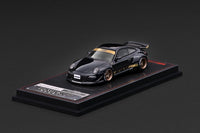 (PRE-ORDER) Porsche RWB 997 Black Ignition Model 1/64 IG4104