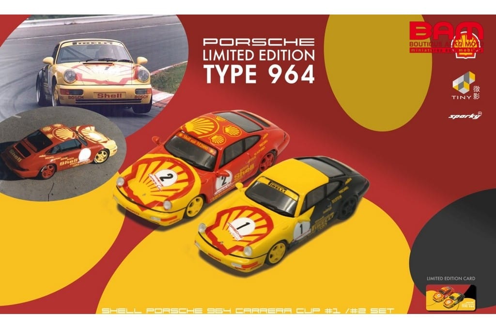 Porsche 911 964 Carrera Cup Shell Combo Pirelli #1 Kaufmann