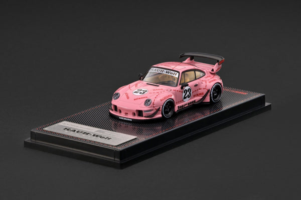 (PRE-ORDER) Porsche RWB 993 Pink Ignition Model 1/64 IG4210