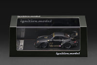 (PRE-ORDER) Porsche RWB 993 Matte Black Ignition Model 1/64 IG4212
