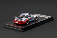 (PRE-ORDER) Porsche RWB 993 Silver Martini Ignition Model 1/64 IG4213