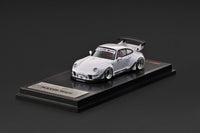 (PRE-ORDER) Porsche RWB 993 White Metallic Ignition Model 1/64 IG4216