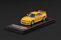 (PRE-ORDER) Nissan Nismo 400R BCNR33 Yellow Ignition Model 1/64 IG4272