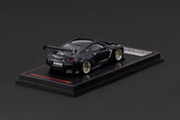 (PRE-ORDER) Nissan Pandem R35 GT-R Black Metallic Ignition Model 1/64 IG4277