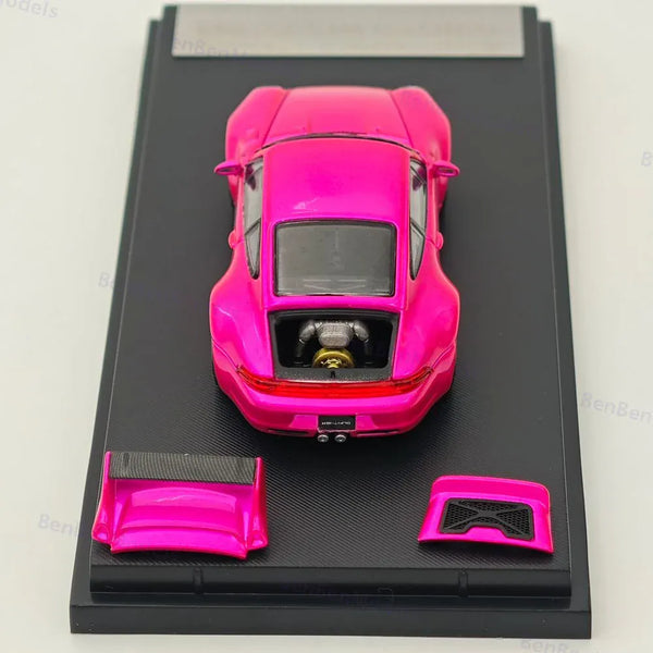 Porsche 911 993 Gunter Werks Pink Chrome Limited Edition Street Weapon