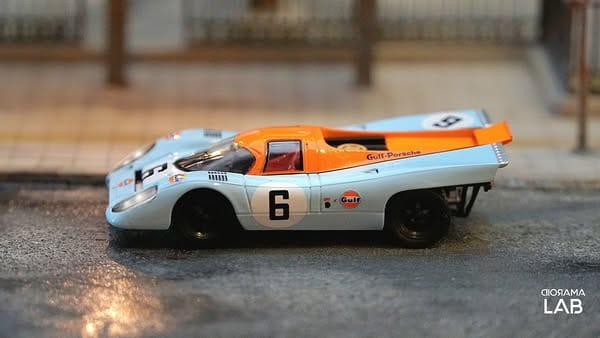 2x car set Gulf Porsche 917 #1 & #6 Sparky Tiny Exclusive 1/64