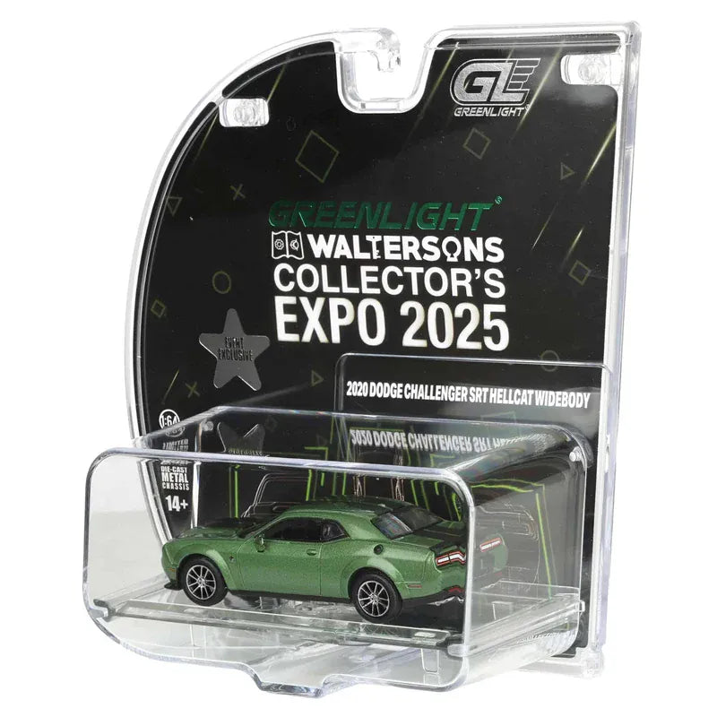 2020 Challenger SRT Demon 170 - F8 Green with Indiana Stripe Greenlight Waltersons Product Expo Exclusive Greenlight 1:64 51684-C