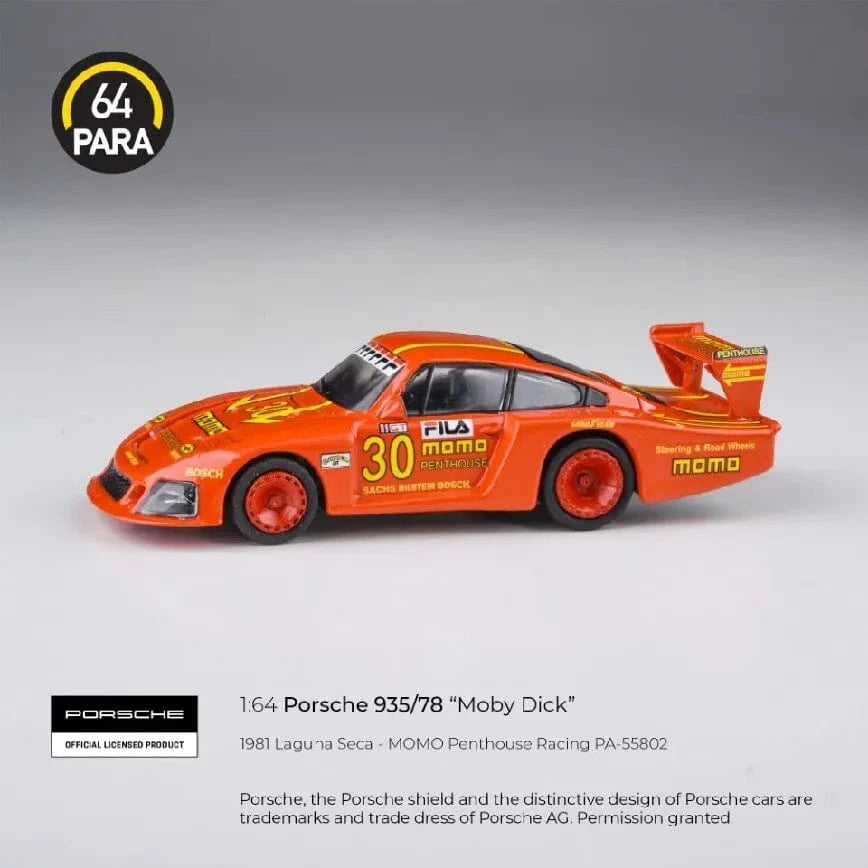 Porsche 935/78 1981 Laguna Seca #30 RED Para64 1:64 scale – Hanz