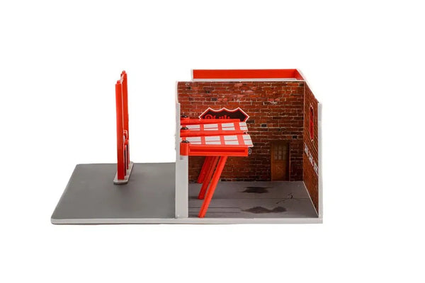 Vintage Gas Station Phillips 66 Mechanic's Corner Series 9 Diorama Greenlight 57092